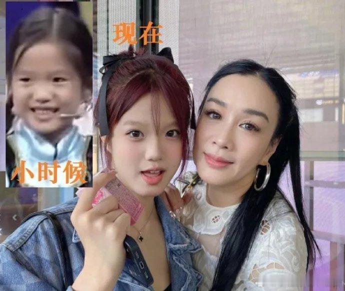 看了钟丽缇二女儿长大后的变化，我真的相信杨紫没有整过容。。。 就是长开了 
