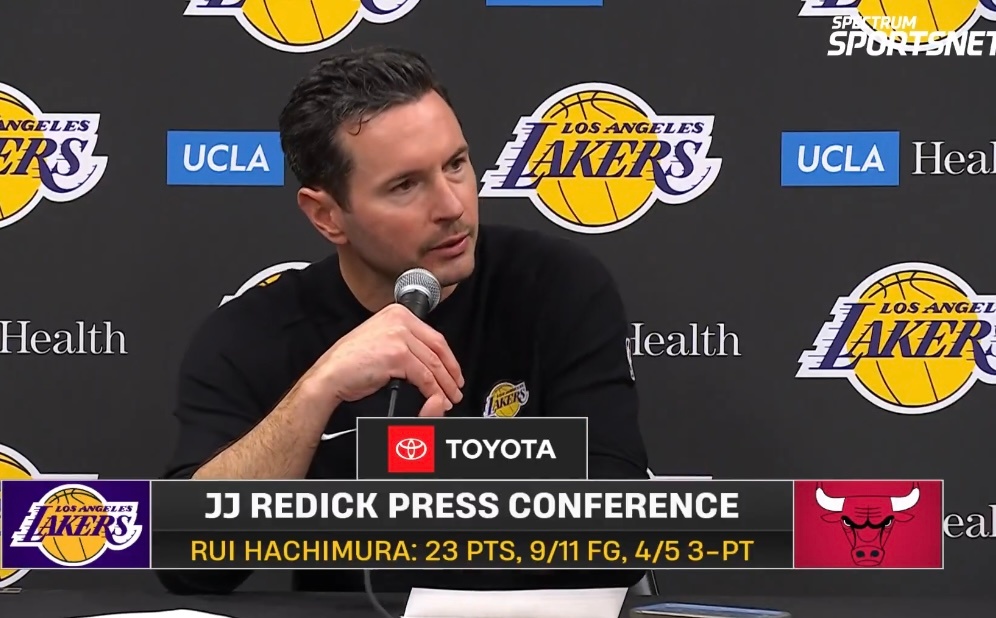 雷迪克谈卢卡：“我和他现在越来越有默契了，能清楚地判断出他什么时候需要去到无球端