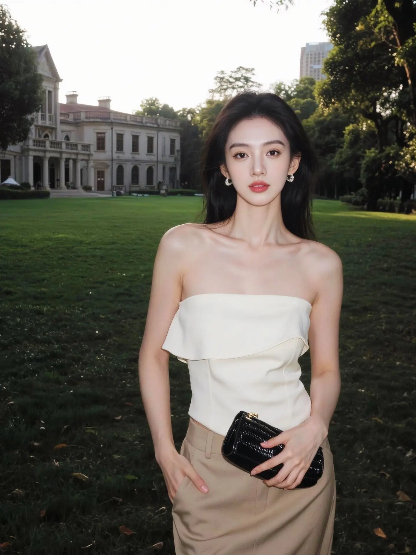 AI草坪抹胸照 随变ai随便玩 玩法合伙人计划 ai创作 随变一拍都很夯