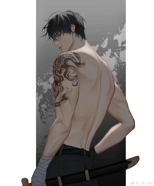 #盗墓笔记##张起灵#这谁看了不迷糊啊！！[色]画师：Kolmor ​​​