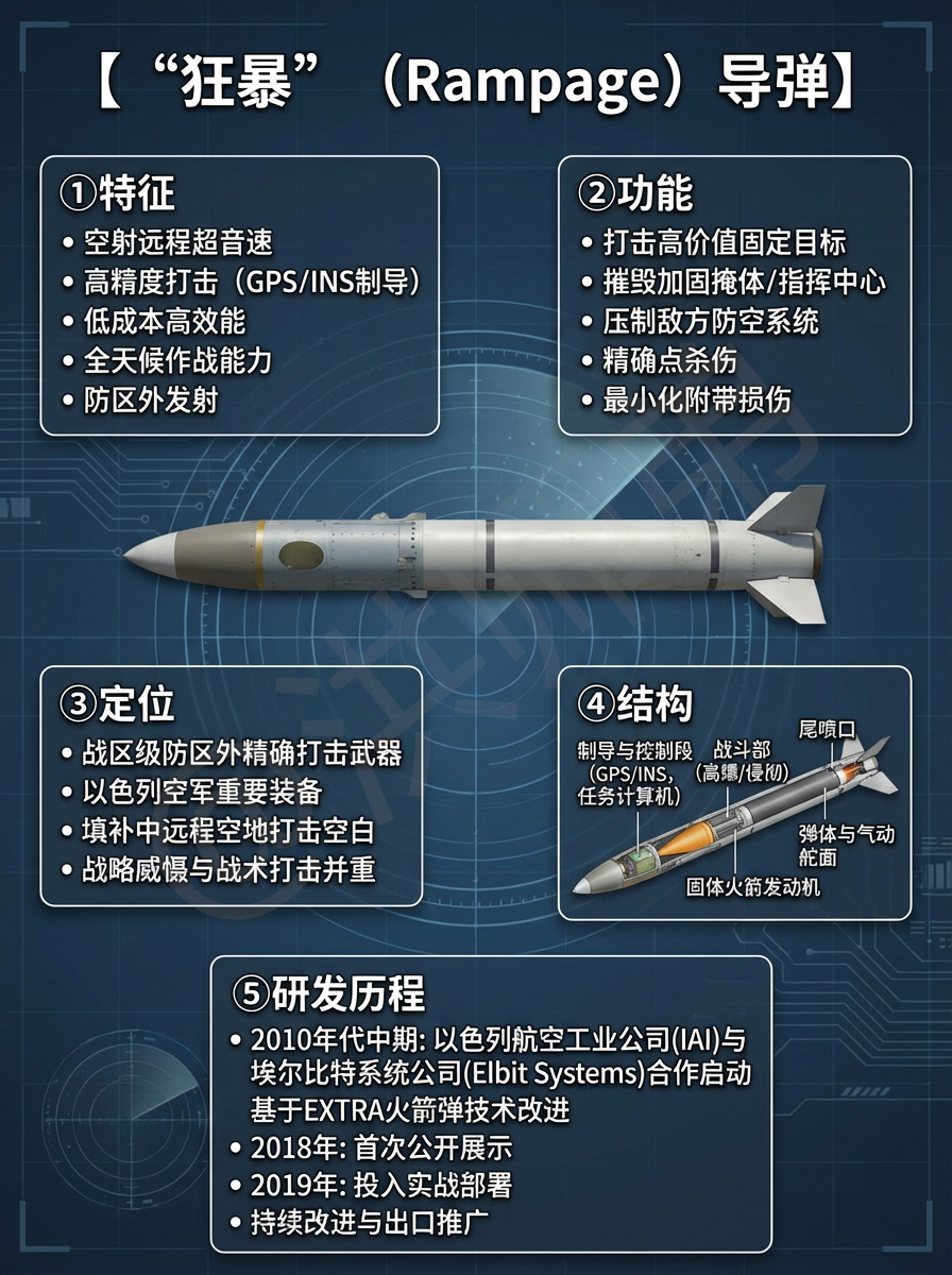 全球武器装备盘点 “狂暴”（Rampage）导弹“狂暴”（Rampage）导弹是