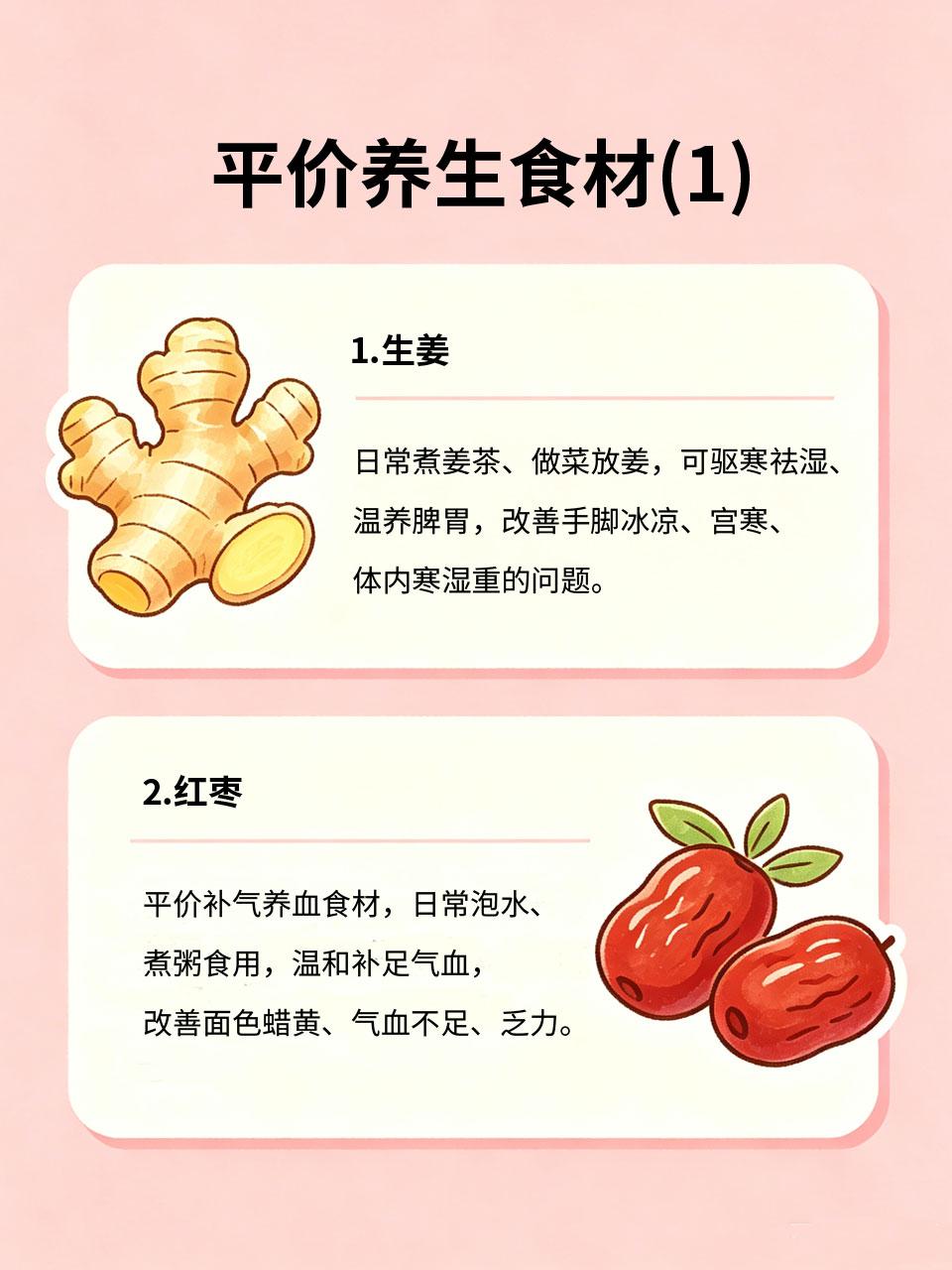 平价养生食材，家家都有别浪费
高端养生不靠名贵食材🏺，家里常见的平价食材🥬，