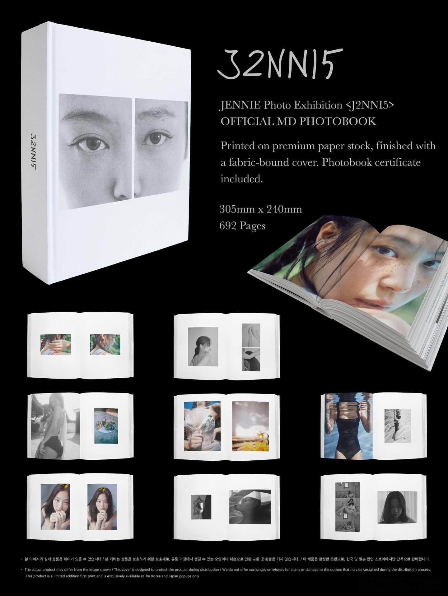今天是Jennie30岁生日，由她深度参与策划的首个个人摄影展《J2NNI5》于