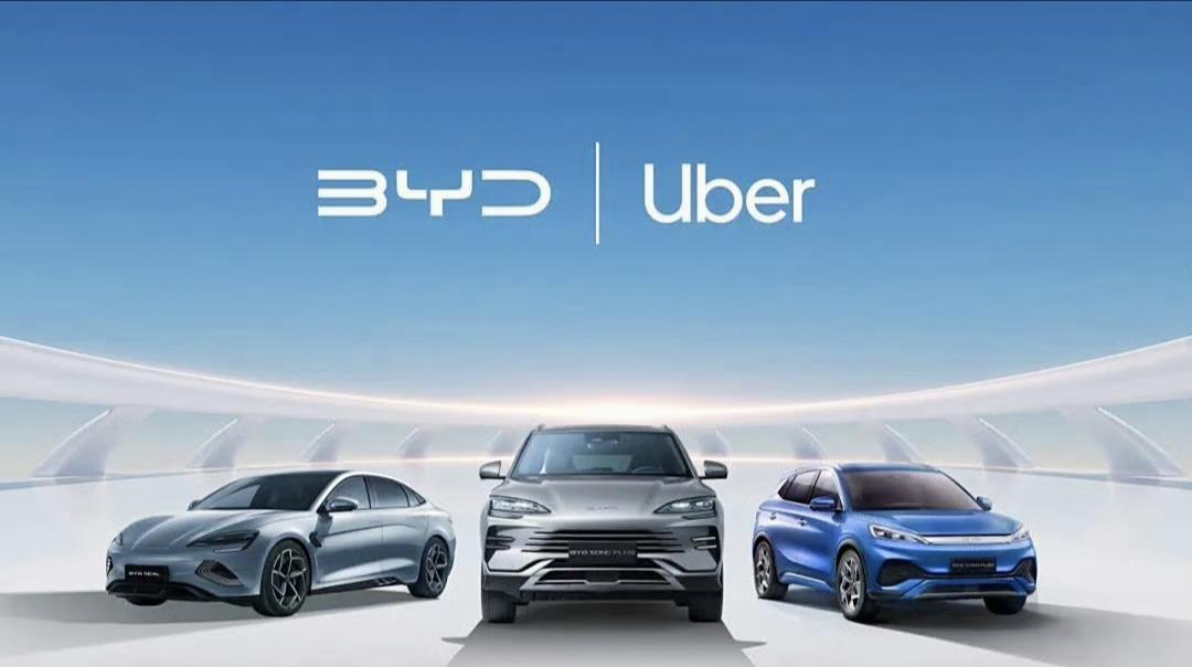 Uber与比亚迪强强联合！
外媒消息：比亚迪与Uber（优步）达成战略合作伙伴关