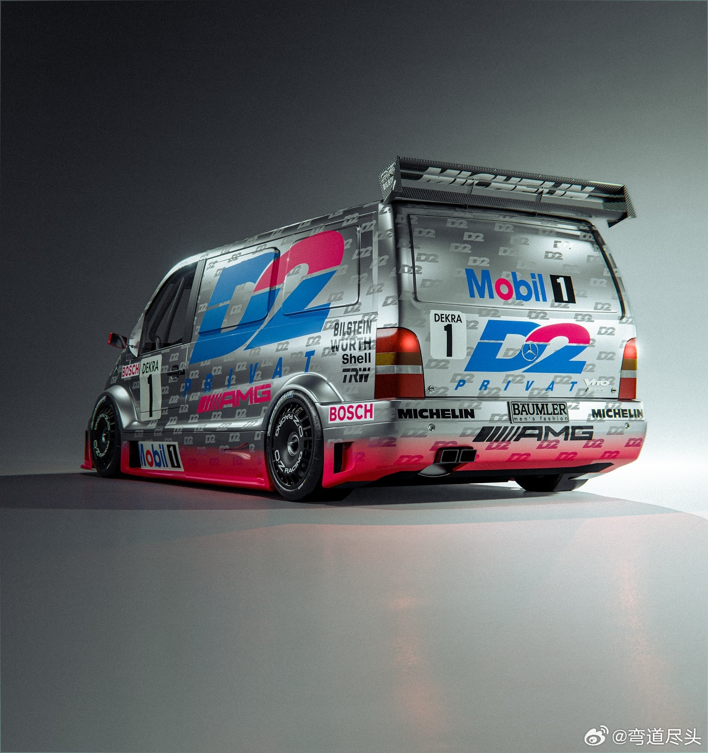 vanlife Mercedes Vito W638 DTM梅赛德斯觉得雷诺Es