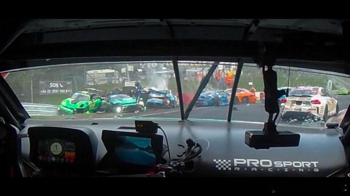 纽北事故 RIP🕯当地4月18日，ADAC纽博格林24h耐力赛NLS4排位赛，