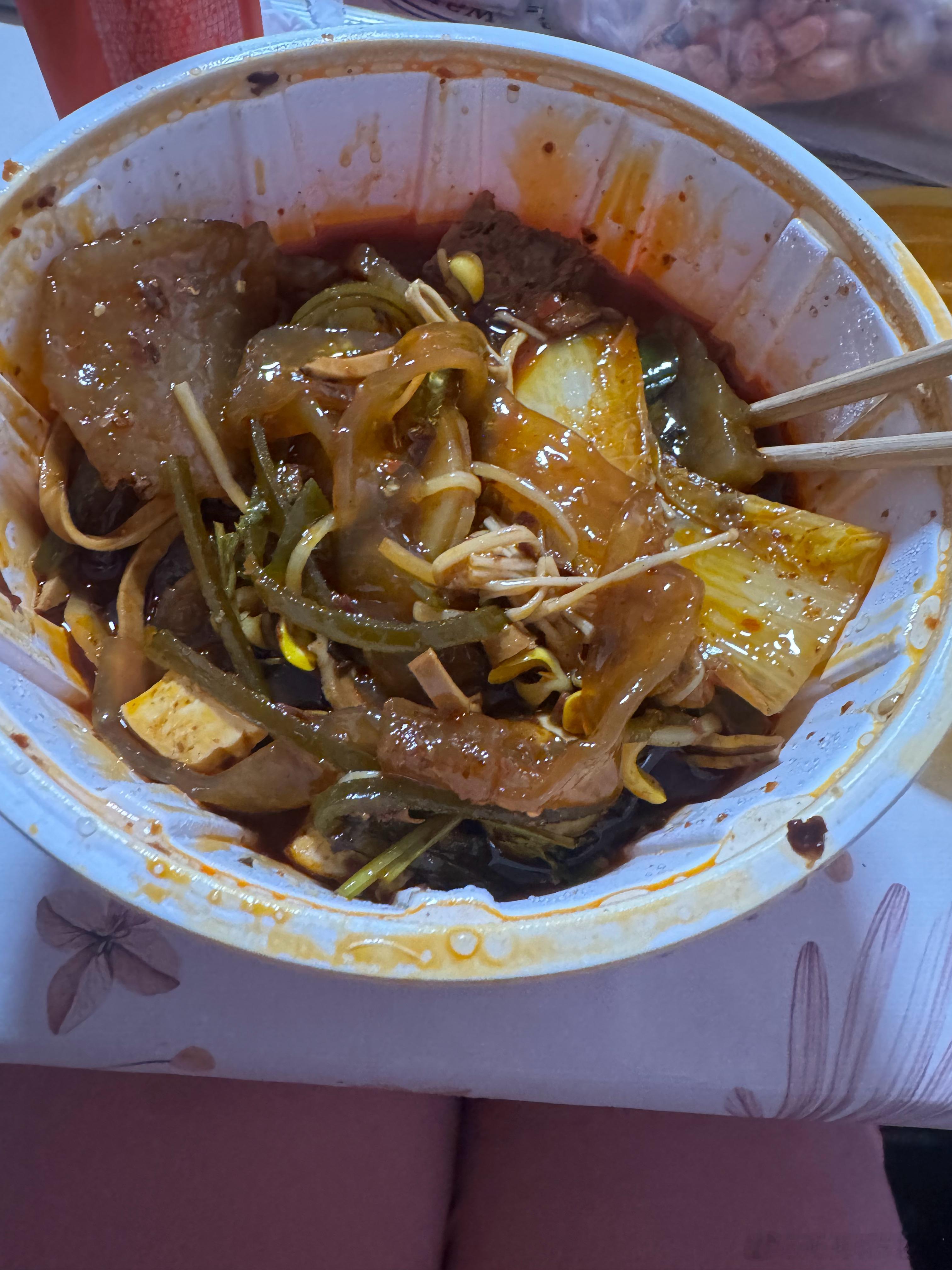 今天的第一顿饭 已凉透[融化] ​​​