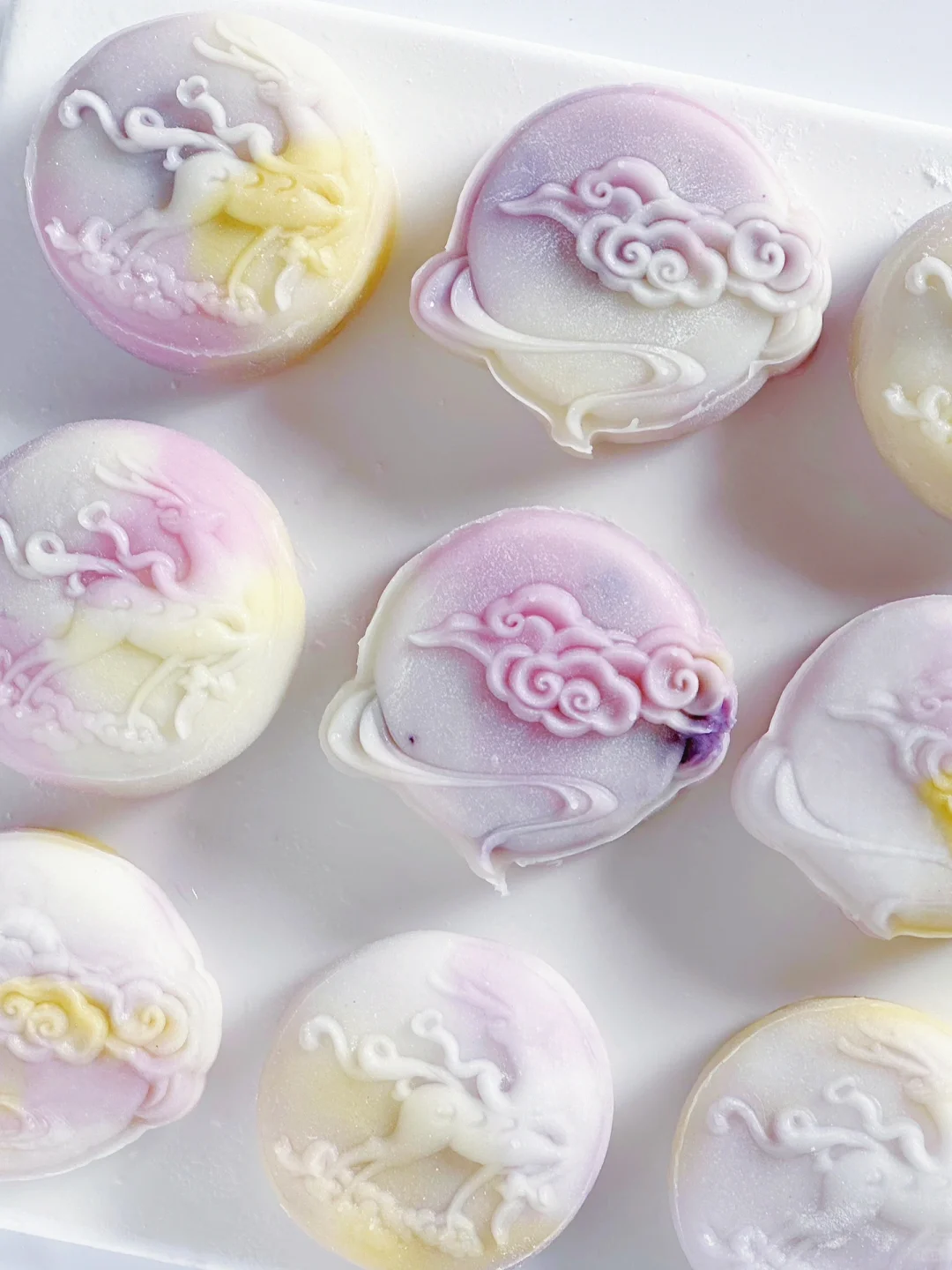 免蒸烤‼️超仙乳酪冰皮月饼～附两种冰皮做法