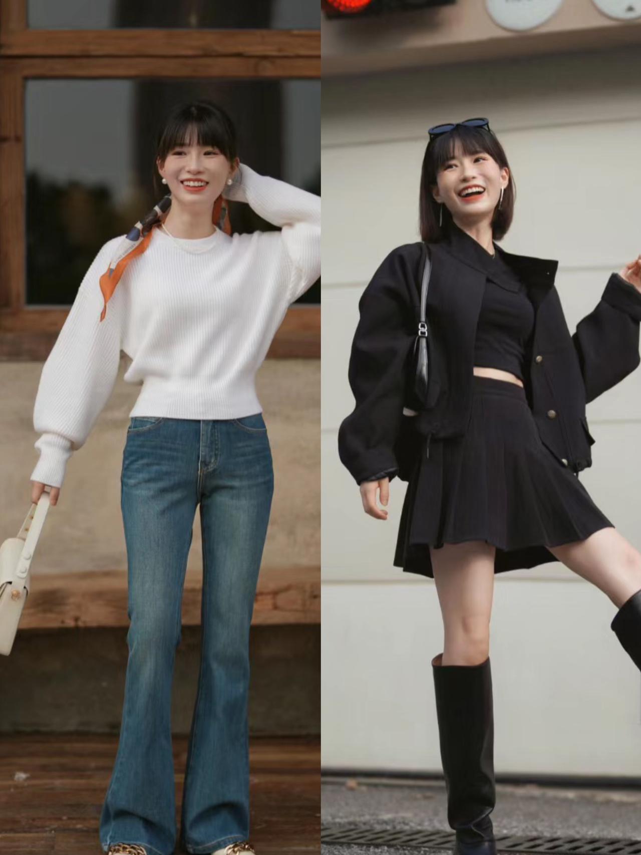 小个子快来抄作业，保暖又显高的秋冬穿搭，照搬照穿就对了！
小个子的秋冬穿搭要注重