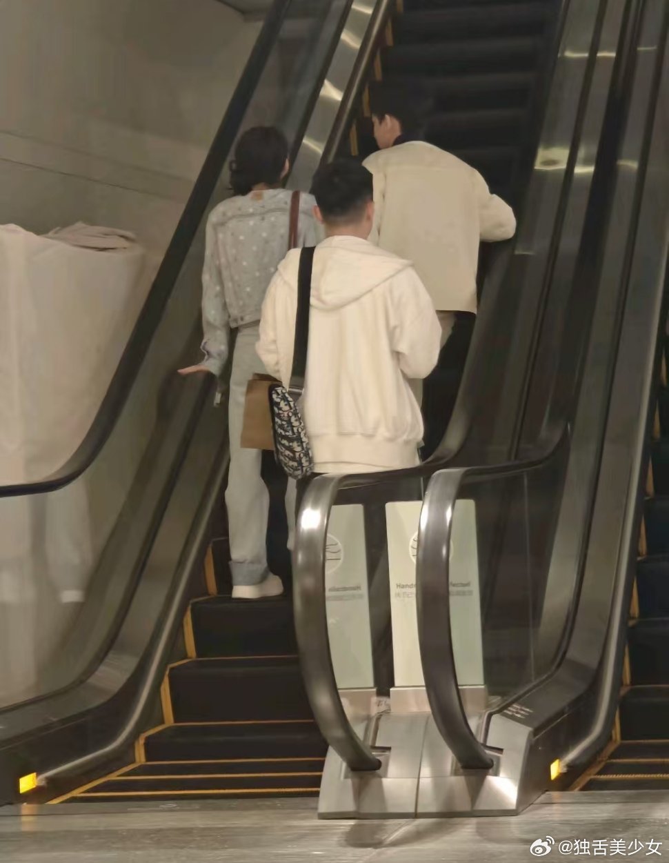 陈雪凝 刷到Louis香港的单人视频，也看到路人朋友拍到和陈雪凝的同框画面，拼凑