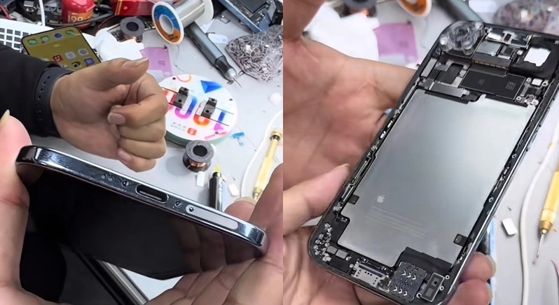 华强北给iPhoneAir装上实体卡槽果然，还是能人多。不过话说回来，我觉得苹果