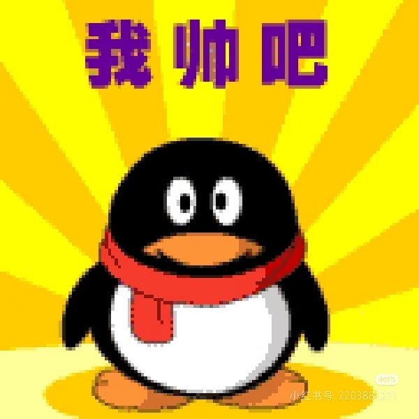 你们不觉得QQ企鹅独一份的呆比气质很像参加粉丝活动的老冰吗。就像下图这样 