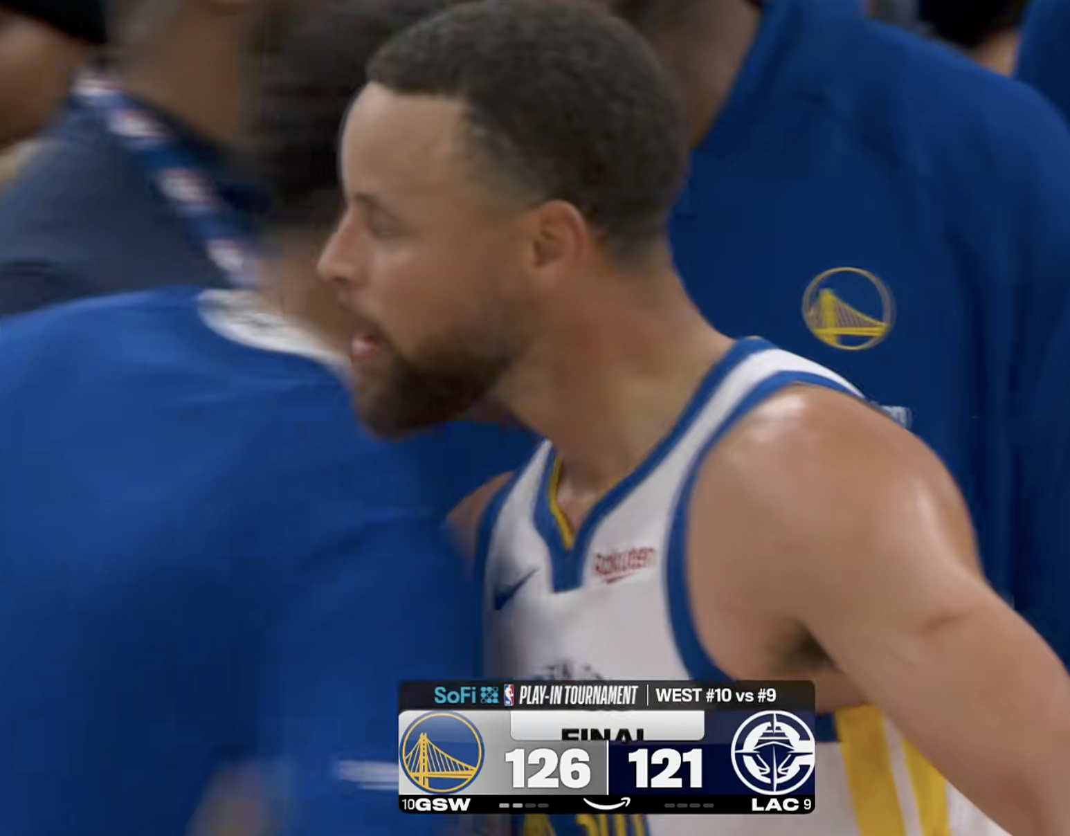 全场结束，勇士126-121逆转快船！库里35分4助攻，伦纳德21分7篮板3助攻