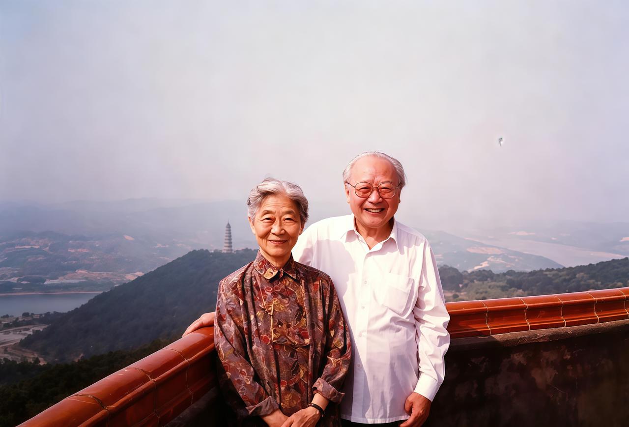 这是鼎鼎大名三钱之一的钱伟长与妻子孔祥瑛。众所周知，力学大家钱伟长出身于江苏无锡
