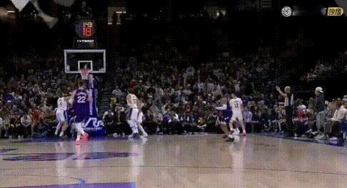 湖人时迁——詹姆斯3暴扣全是1打0偷鸡！
图1-2：队友突破他有啥理由不退防？半