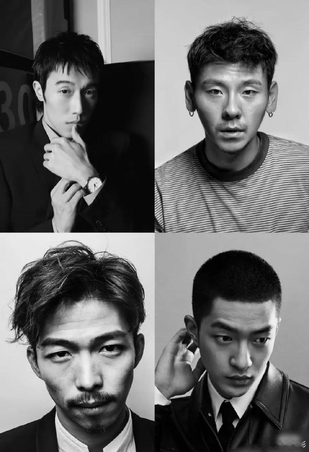 文艺片四大丑帅男网友评的文艺片四大丑帅男，周游、蒋奇明、章宇、屈楚萧，同意吗？！