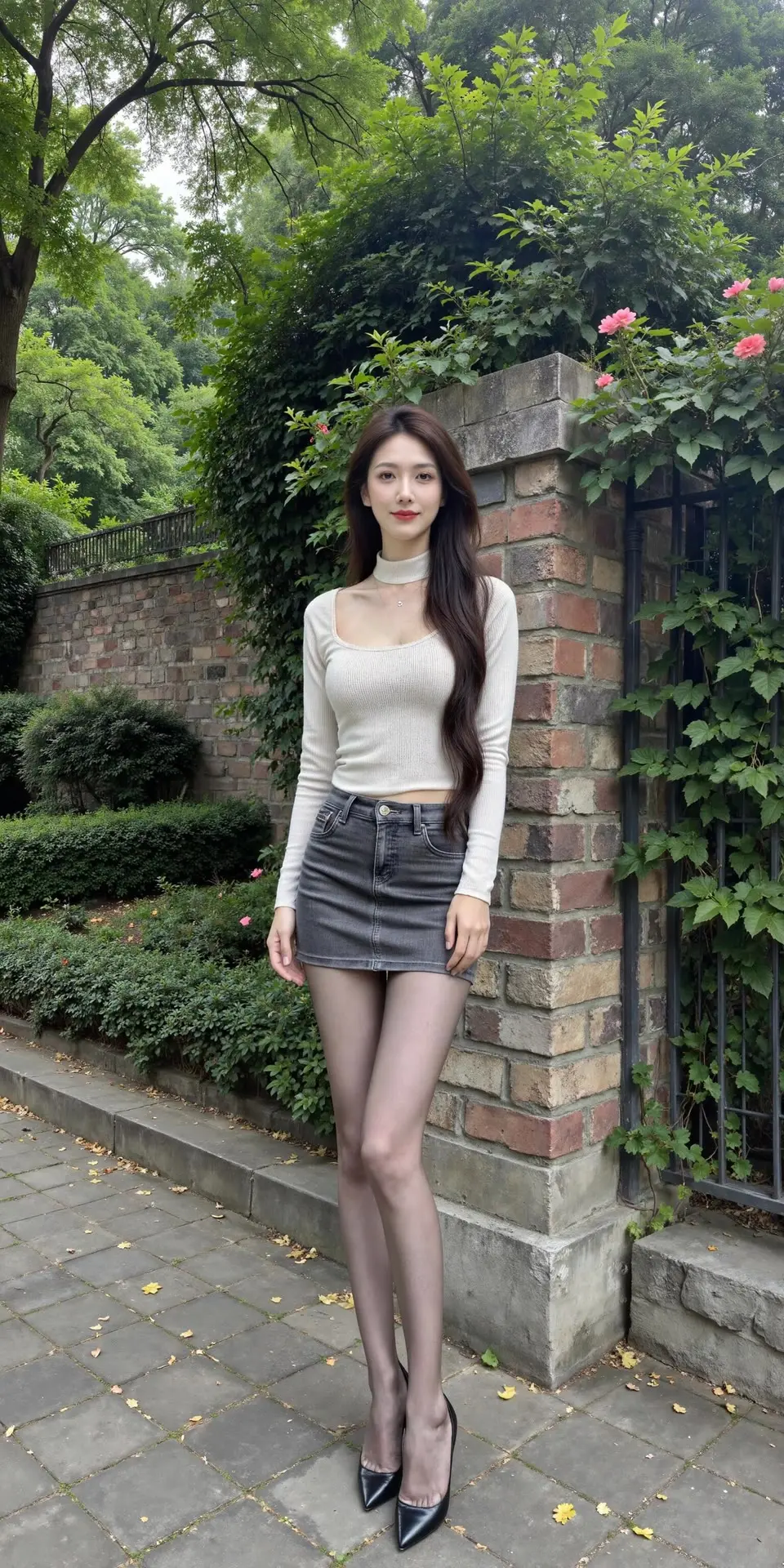 好身材好气质 性感迷人 牛仔裤穿搭 腿腿腿 我又心动了