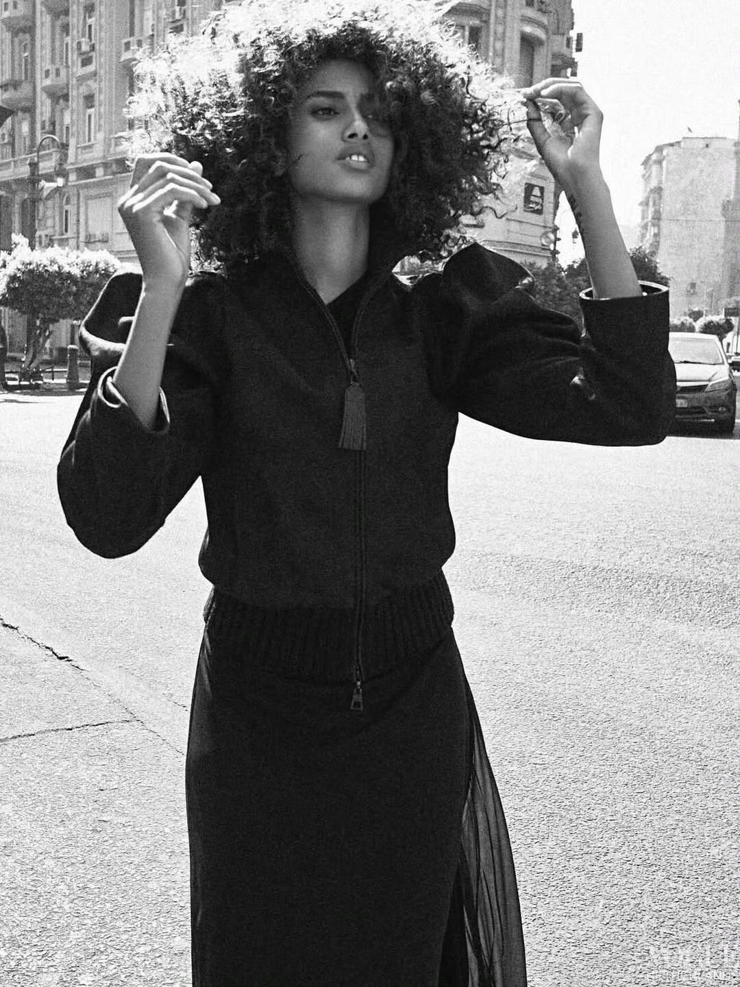 Imaan Hammam  Vogue Netherlands摄影Lachlan