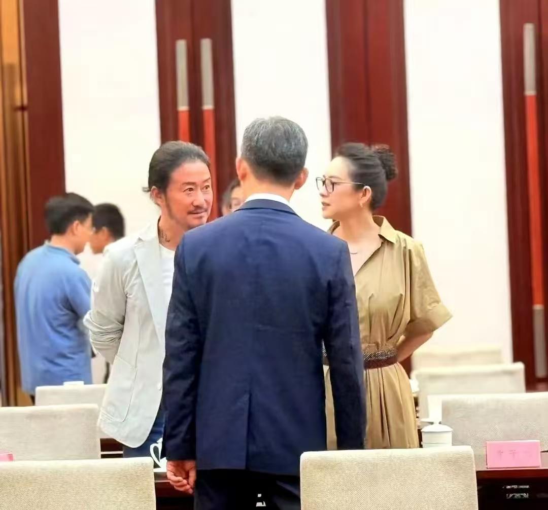 几位演员参加艺术家座谈会，网友的评价很到位。

陈道明、张译、吴京、章子怡等人参