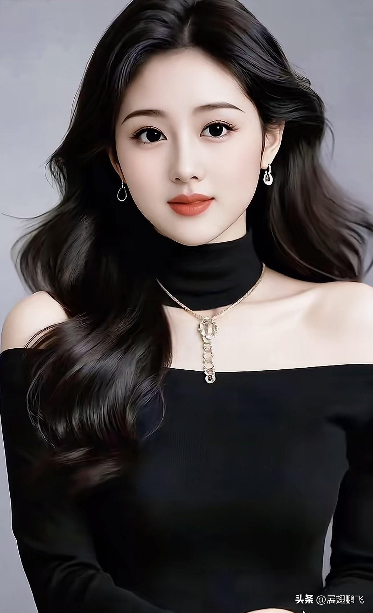 黑衣美人，玉佩轻摇。古典红裙少女 绿裙美人 玉佩美人 绿裙美人 玉佩美人 紫衿美