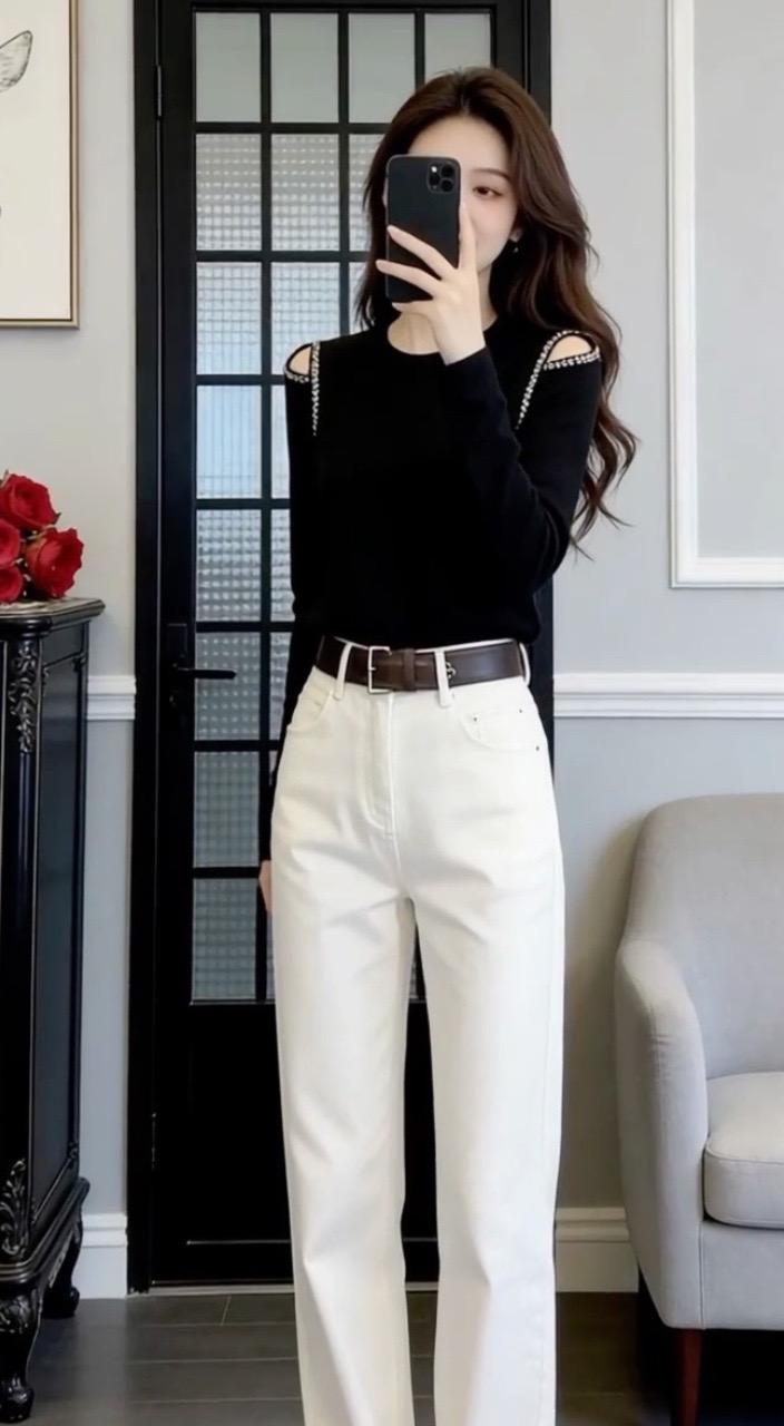 显瘦穿搭 谁穿谁好看 面料柔软舒适 气质百搭 洋气上档次