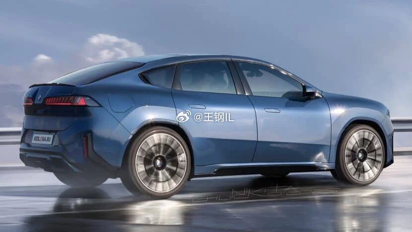 近日，外媒又绘制了一组宝马iX4的渲染图。iX4预计将于明年秋季全球首发，11月