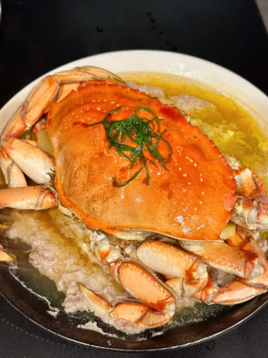 Hmart珍宝蟹蒸肉饼🦀肉质饱满鲜度爆表😋