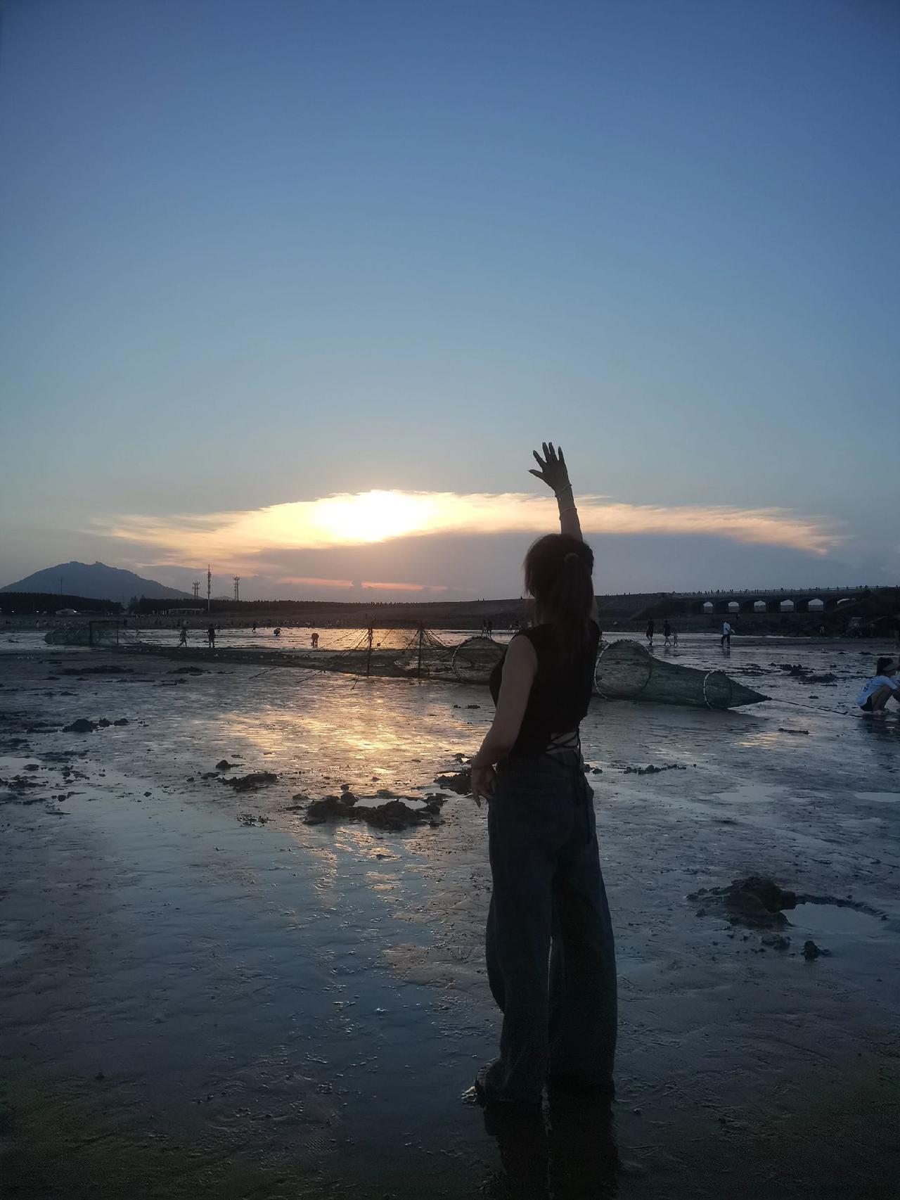 #海边与落日永远都是那么相配
