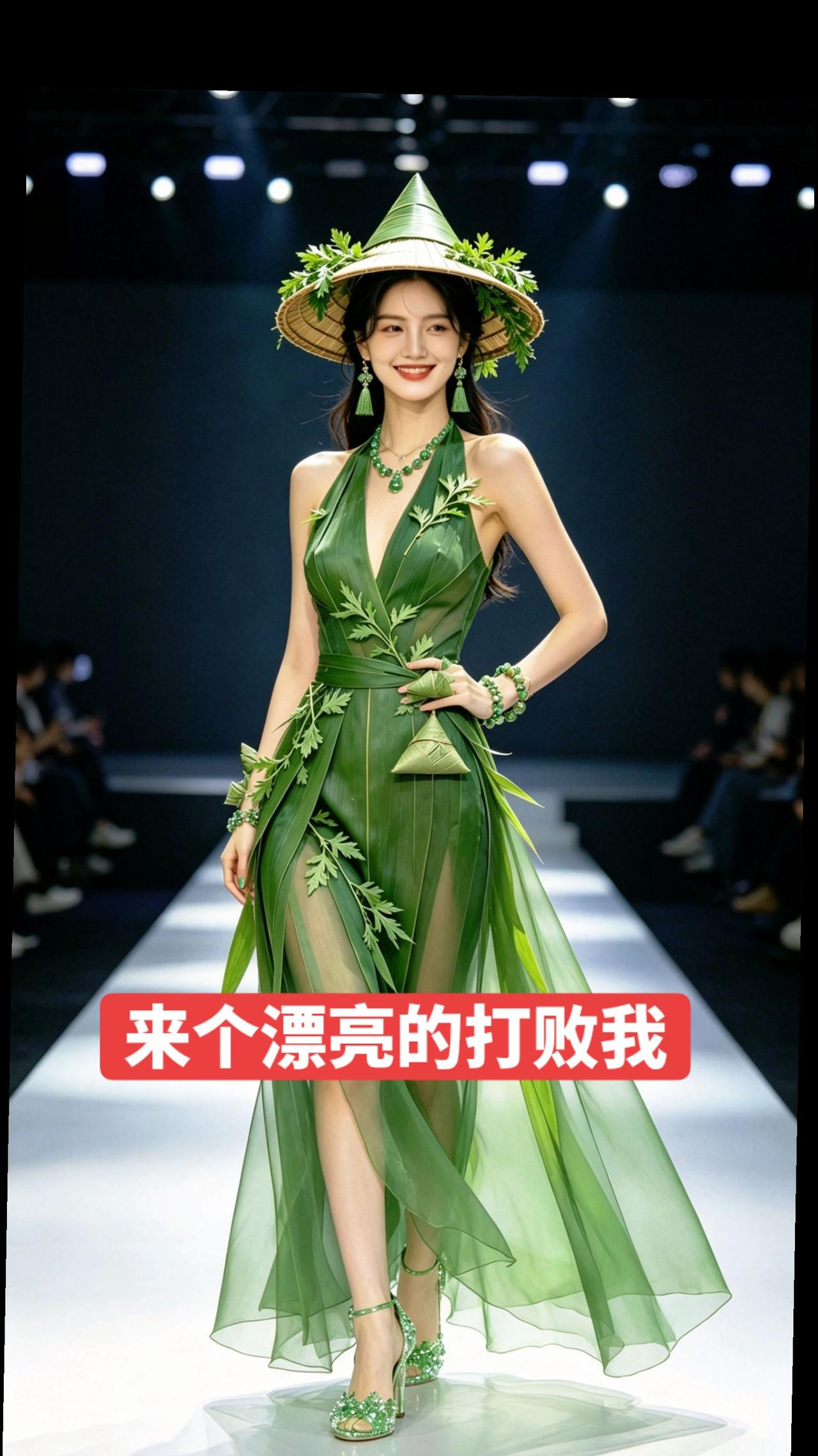 挑战秀场穿搭天花板@DOU+上热门