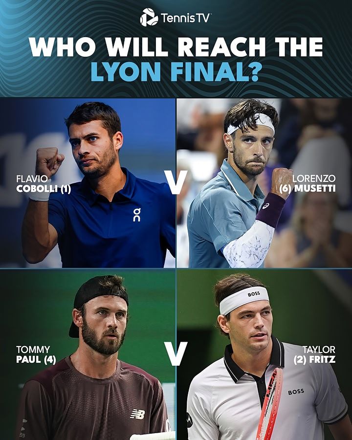 ATP比WTA卷多了！本周有3站ATP250赛，看看这半决赛，也太精彩了吧……菲