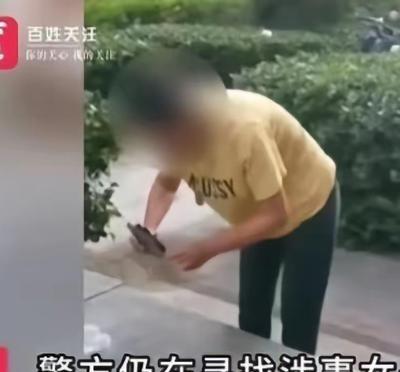 “坏到骨头里！”河北，一男子在小区跑步时，发现一女子举止不对劲，就小心上前查看，