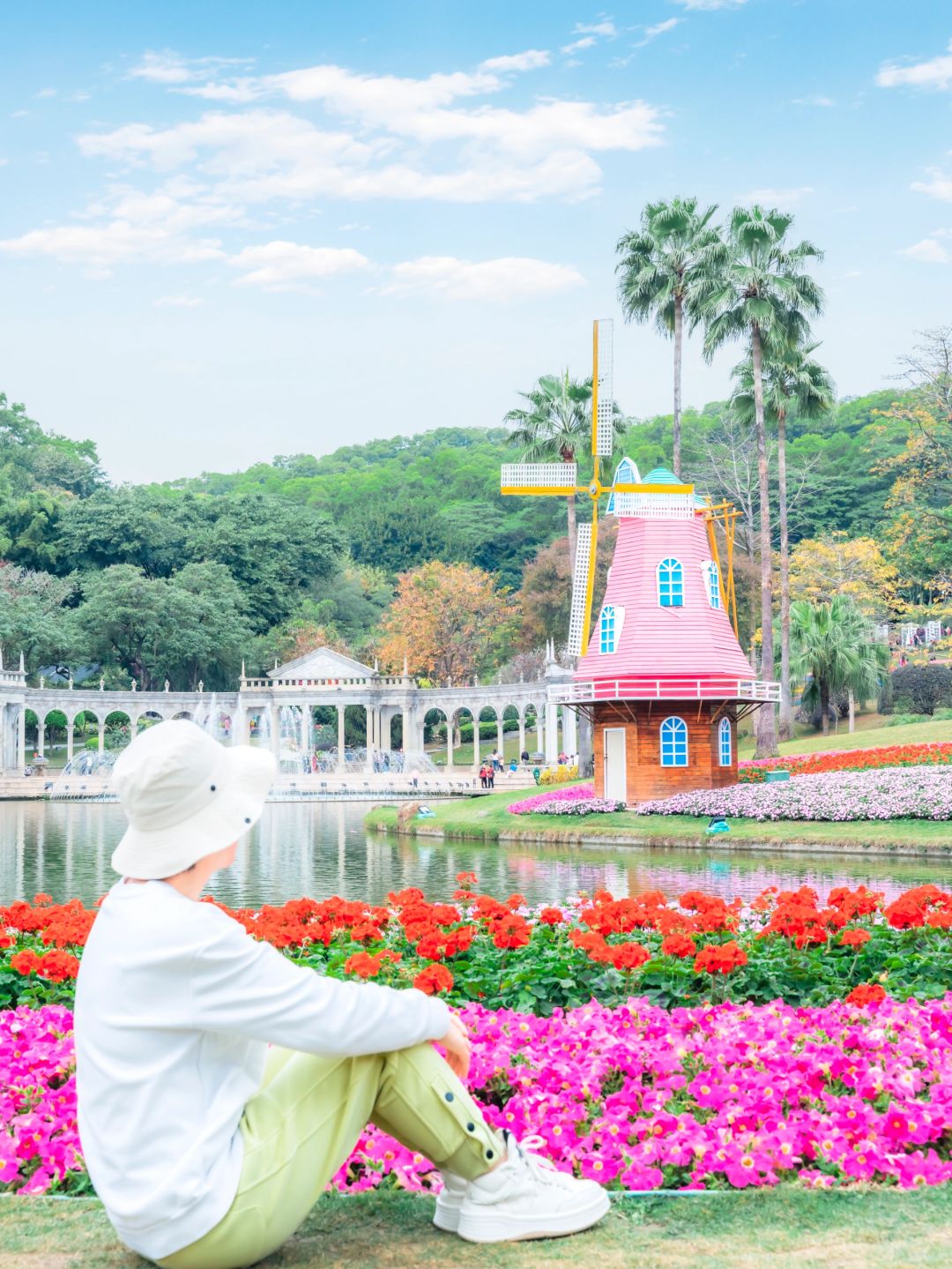 广州园博会来了‼️云台花园郁金香超美