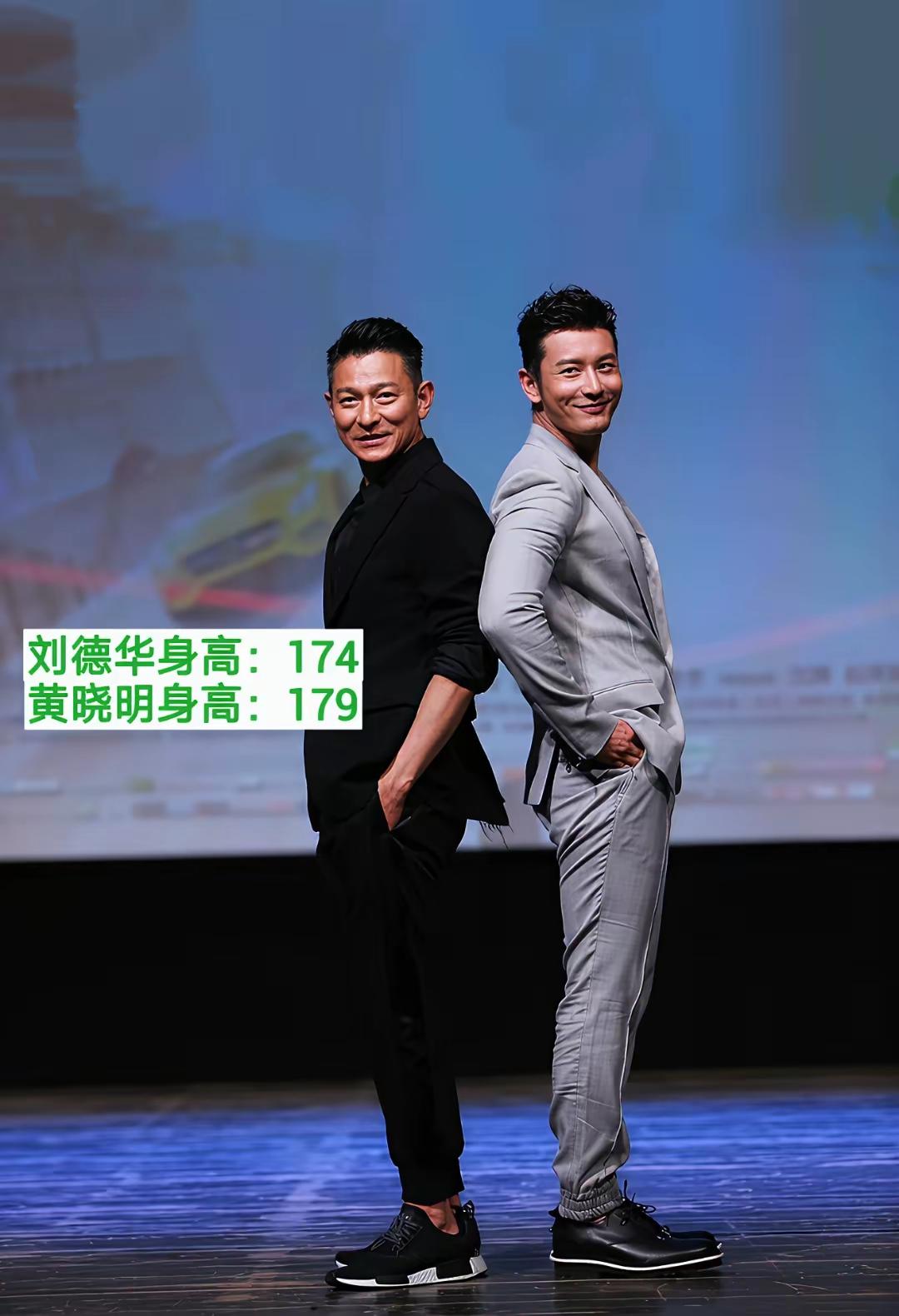 娱乐圈中男明星身高也是优势
刘德华大黄晓明17岁，状态却稳得很，脸上没多少松垮感