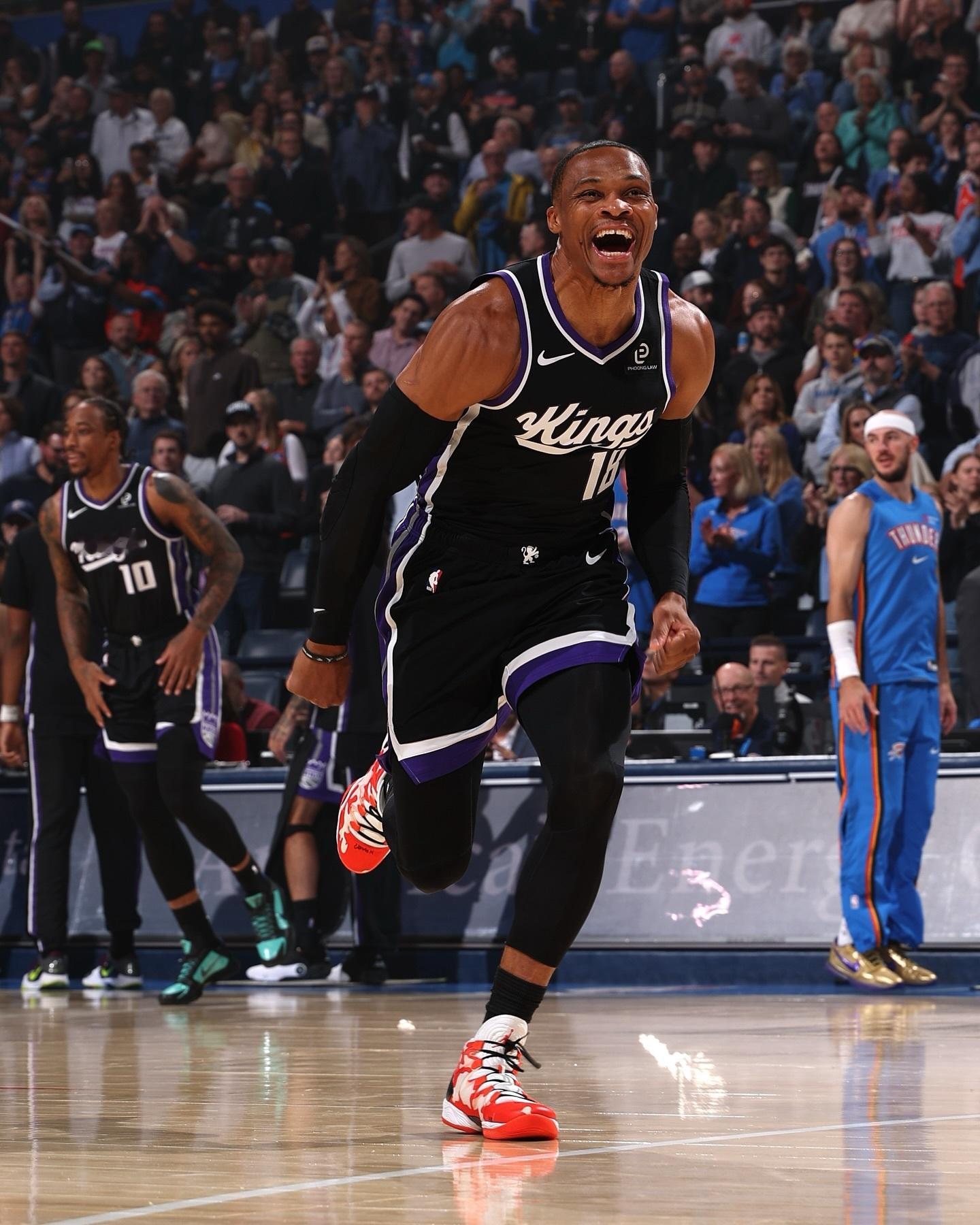 穿上2014年的鞋，能否跑回到过去雷霆开季五连胜雷霆战胜国王 ​​​