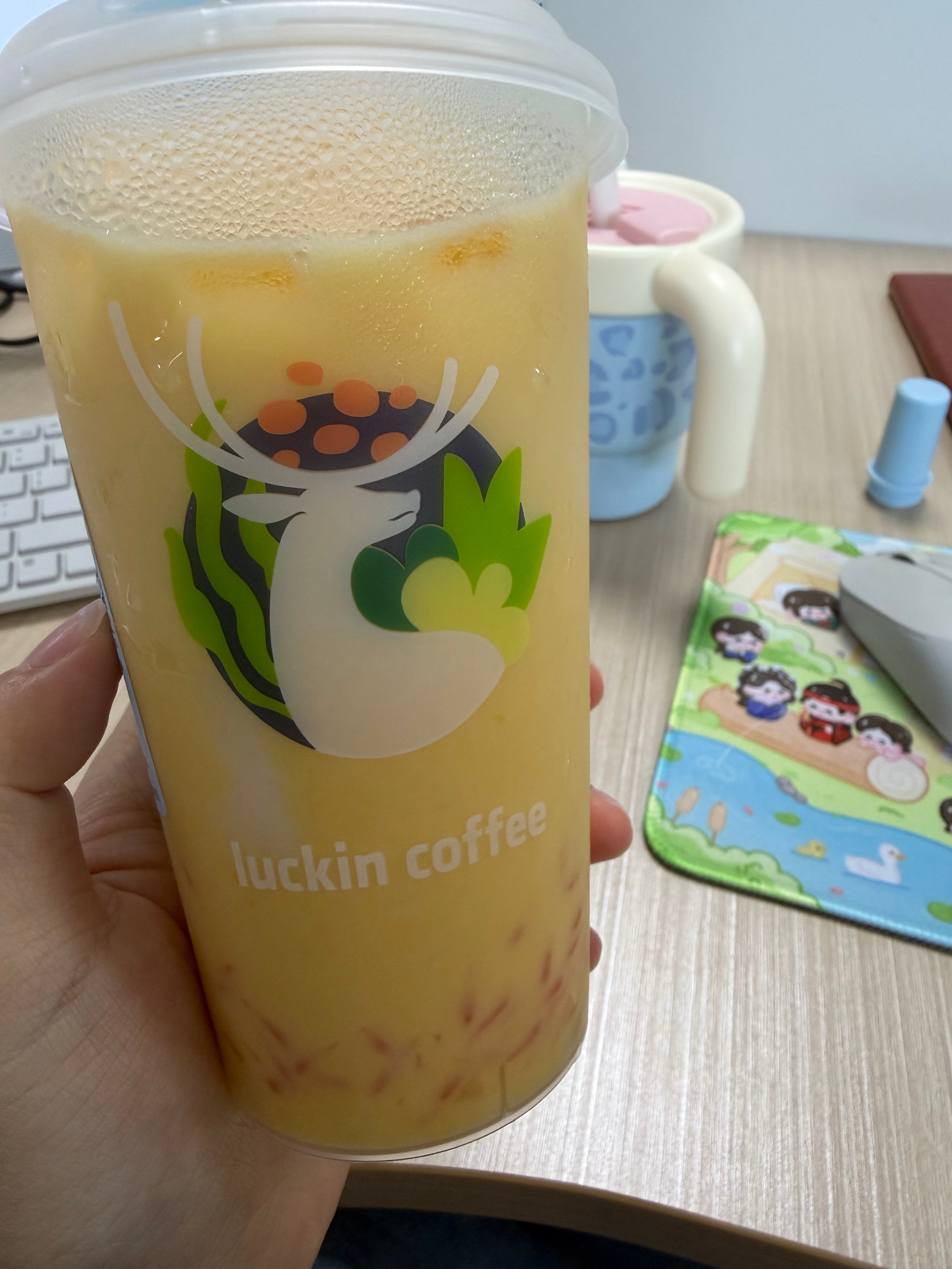 今日在工位收到了暖心投喂