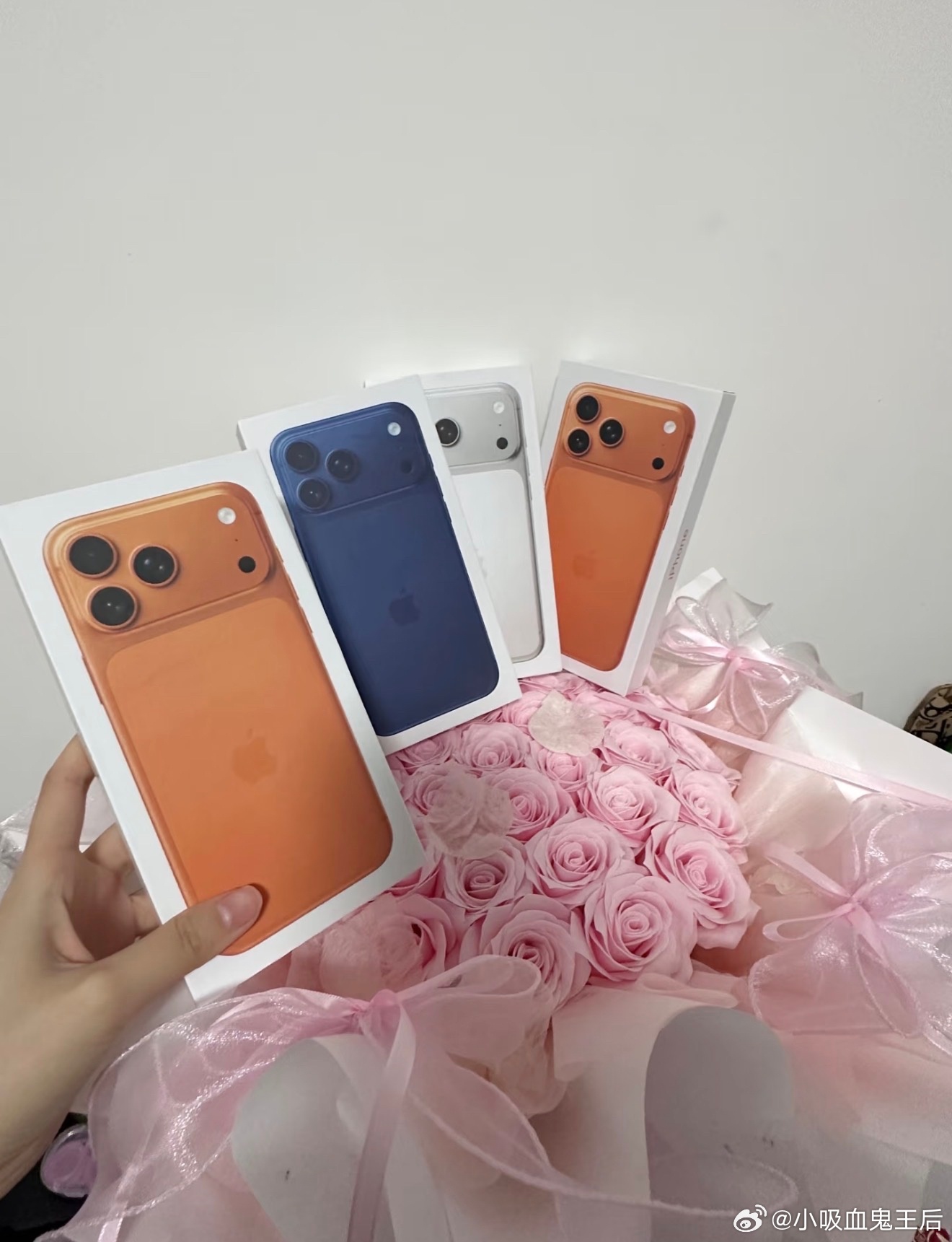 抽4⃣️位宝送顶配版【iPhone17 Pro Max】 2TB，最大最好那款！