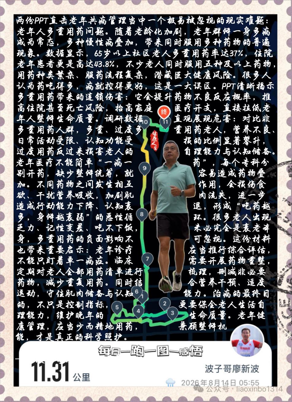 【正视老年多重用药，守护晚年生命质量】两份PPT直击老年共病管理当中一个极易被忽