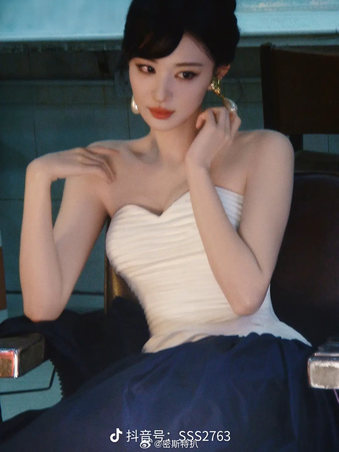 王楚然近况美照，好惊艳啊 