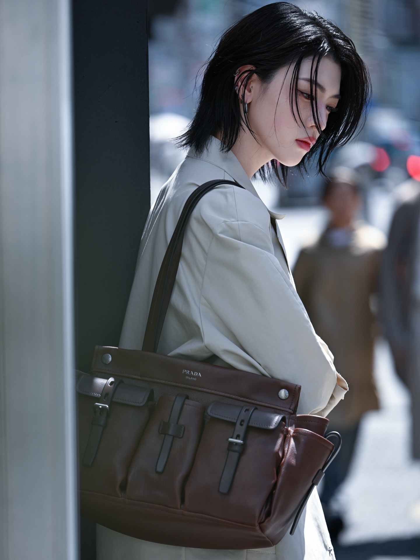 三吉彩花 x Prada日漫的即视感 🩶 