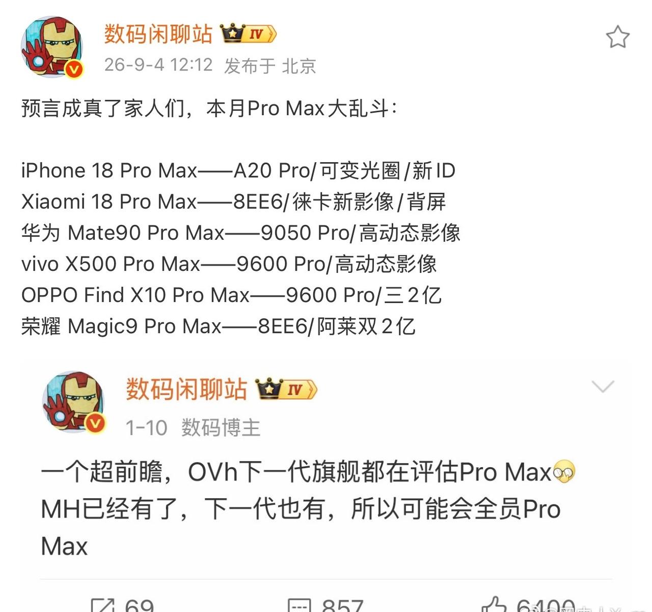 苹果18肯定是卖的最好的，都不用质疑[发怒]
我估计其次小米18，这个背屏实用性