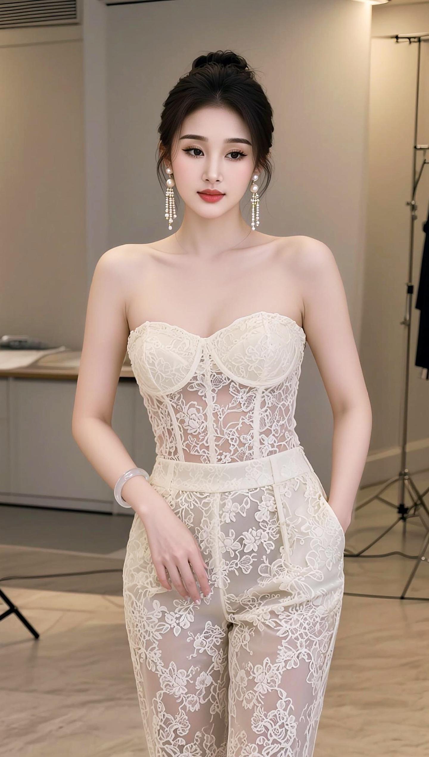 蕾丝优雅写真 随变ai随便玩