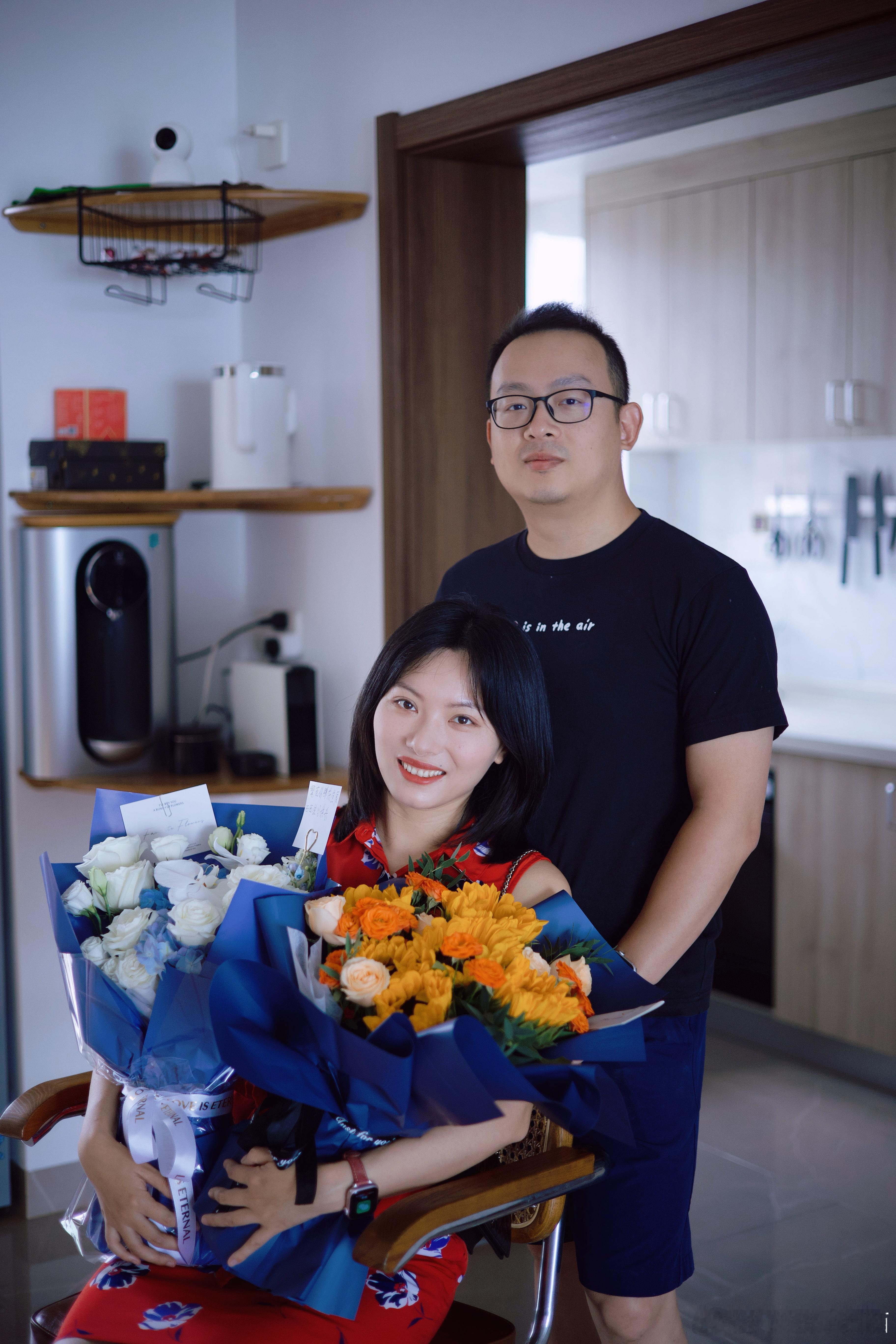 今天是我和安爸的生日，是我和安爸相识 11 年整，在一起过的第 12 个生日🎂