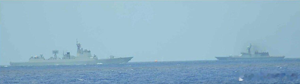中国军舰在日本专属经济区内进行射击训练 日方提出交涉海外新鲜事 日本防卫省统合幕