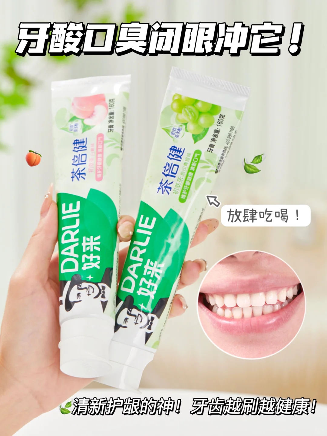 🍃掌管口气的神！臭嘴别来沾边！