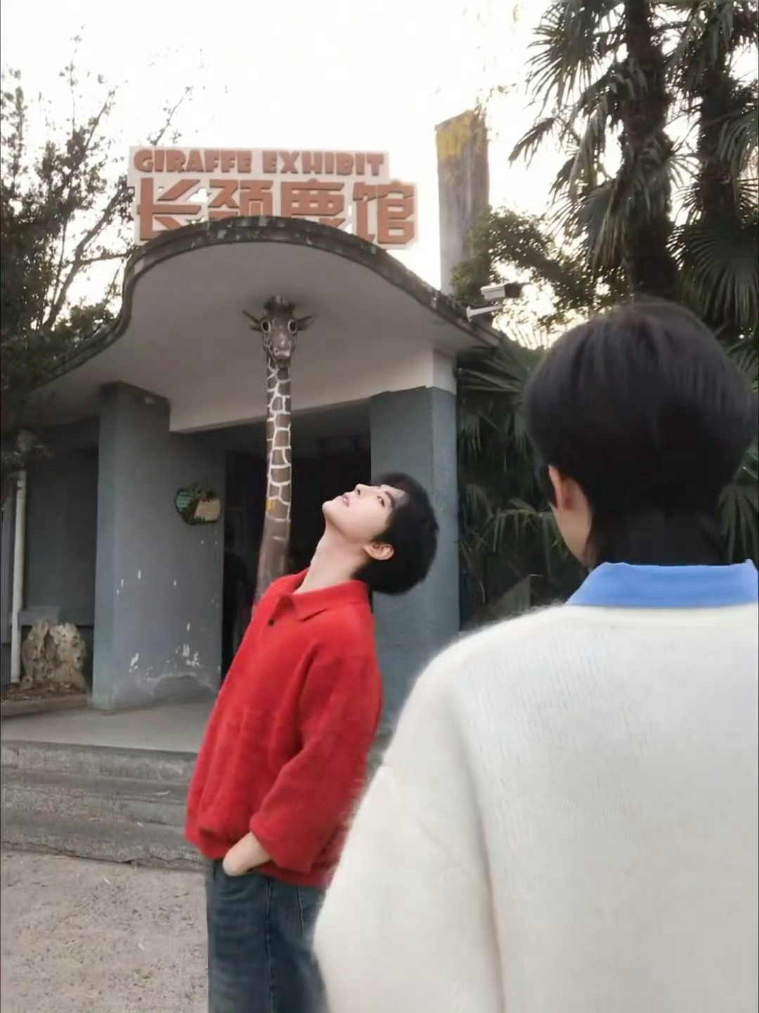 ⭐黄星邱鼎杰 秋天🍁星有千千杰 ⭐：没关系，我来给你拍依旧是那个认真帮对象拍照