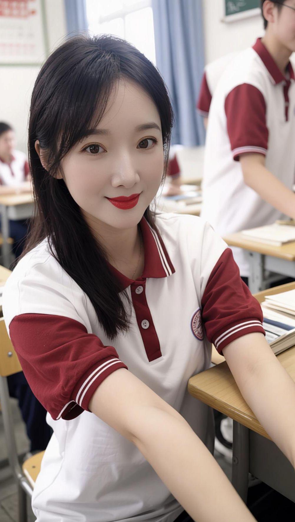 AI校园随拍   怀念我们的青春