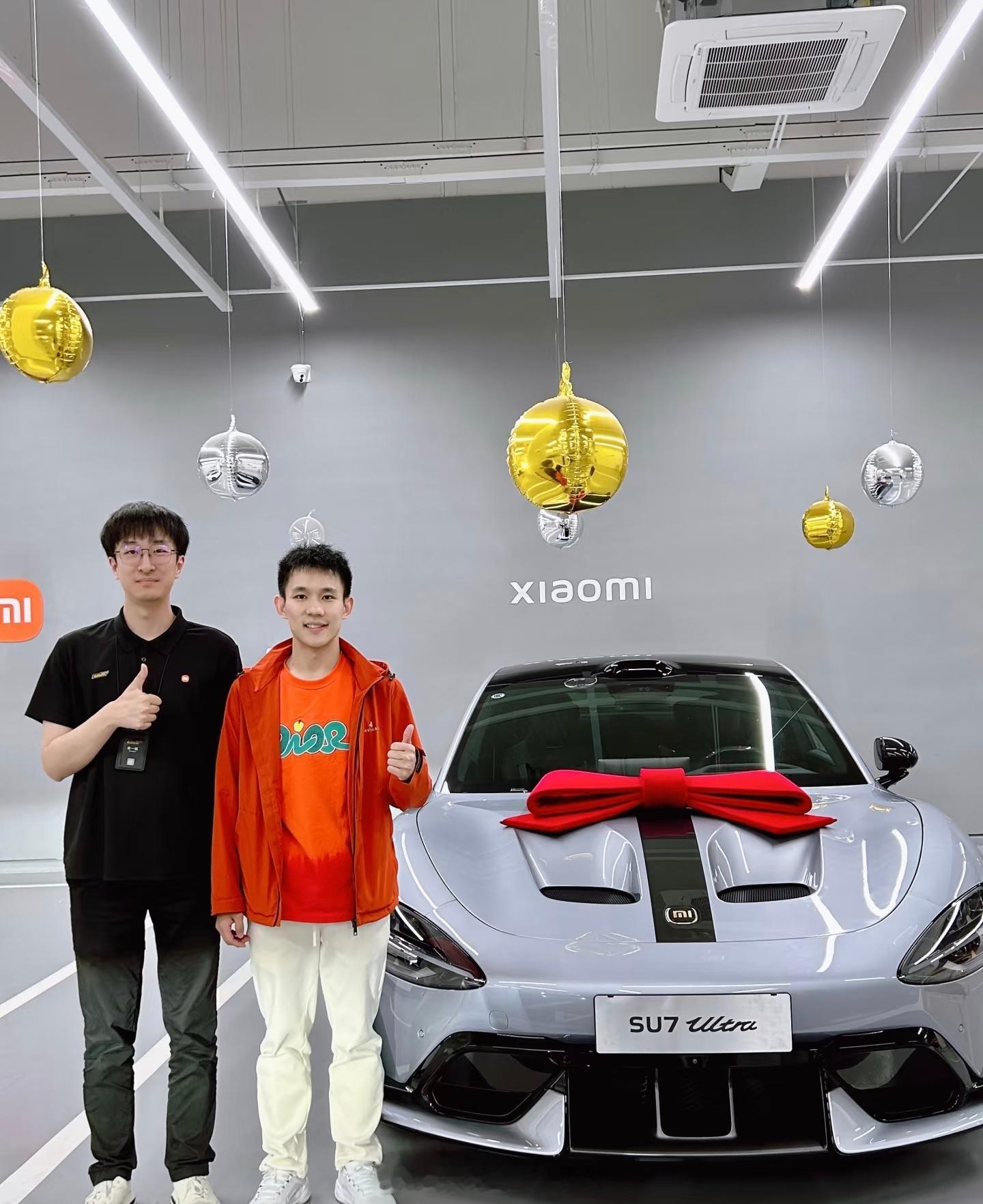 没想到陕西第一台ultra居然是奥运冠军杨昊的。[哆啦A梦吃惊]有一说一，我觉得