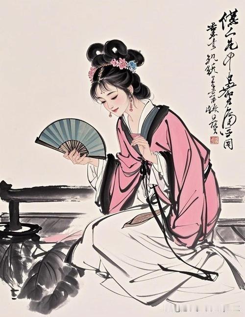 《折扇》
——明・唐寅
秋风纨扇合收藏，
何事佳人重感伤。
请把世情详细看，
大