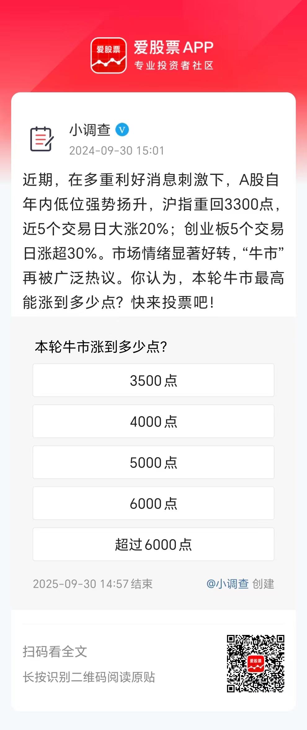 A股已经丧心病狂了，从2700多点涨到3300多点，只用了5个交易日！平均每天大