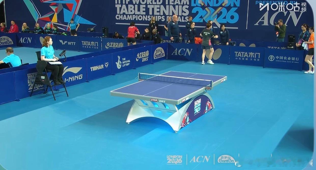 2026伦敦世乒赛女子G4中国香港3-1荷兰杜凯琹3-1伊尔兰德苏籽童0-3李洁